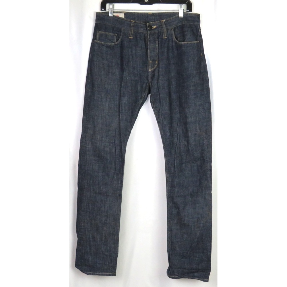 SHOCKOE ATELIER Medium Wash‎ SELVEDGE Slim DIXON Jeans Men's 31 X 33